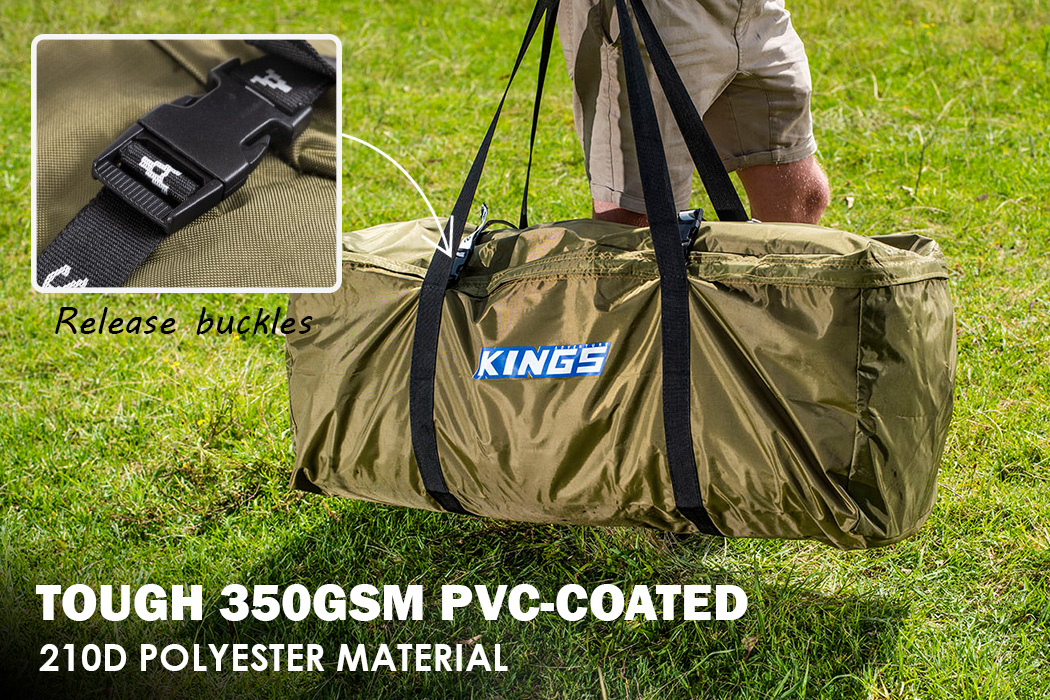 KINGS Escape Deluxe Single Swag Carry Bag (Canvas